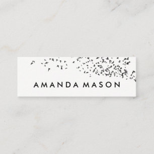 Flock of Birds Mini Business Card