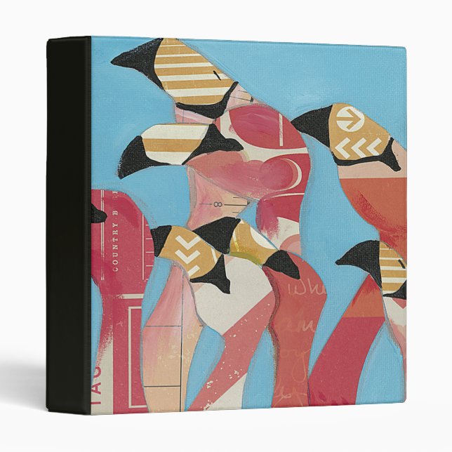Flock of Flamingos Binder (Front/Spine)