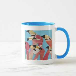 Flock of Flamingos Mug