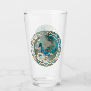 Flock of Gold Glass Tumbler