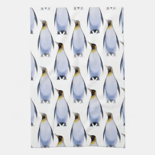 Flock of Penguins Kitchen Towel
