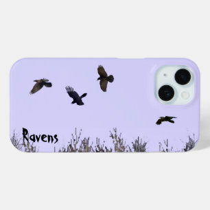 Flock of Ravens iPhone 15 Case