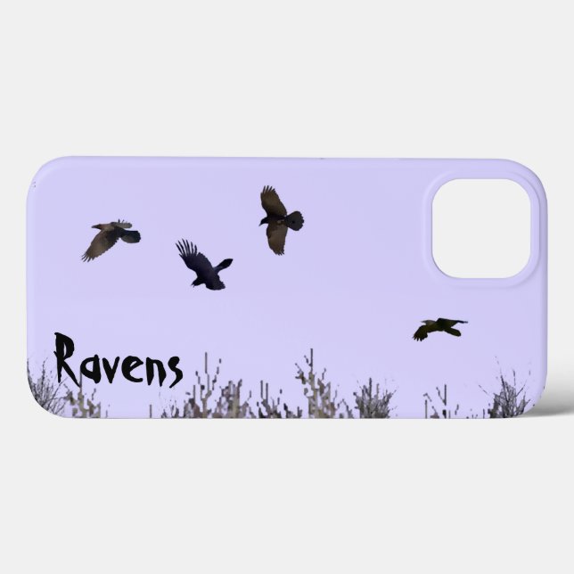 Flock of Ravens Case-Mate iPhone Case (Back (Horizontal))