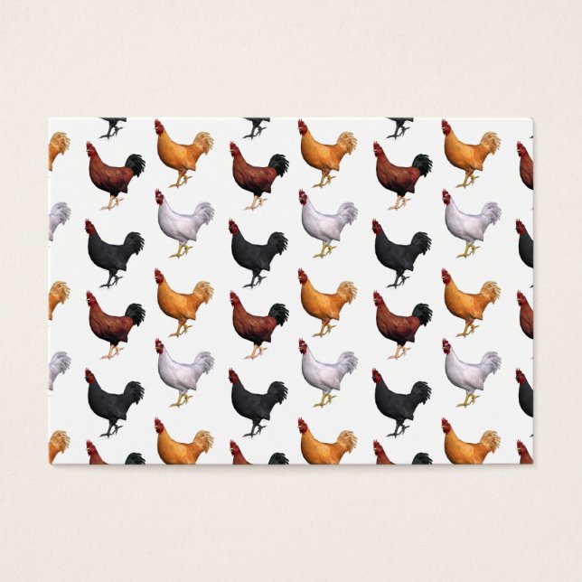 Flock Of Roosters (Front)
