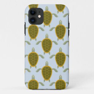 Flock Of Sea Turtles Pattern iPhone 11 Case