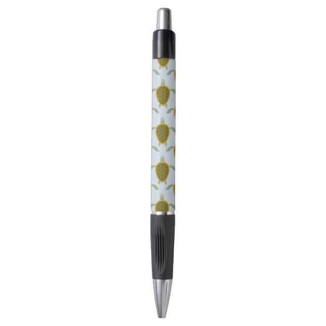 Flock Of Sea Turtles Pattern Pen (Front Vertical)
