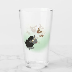 Flock of Sheep Glass