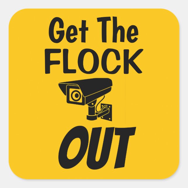 Flock Out Sticker (Front)