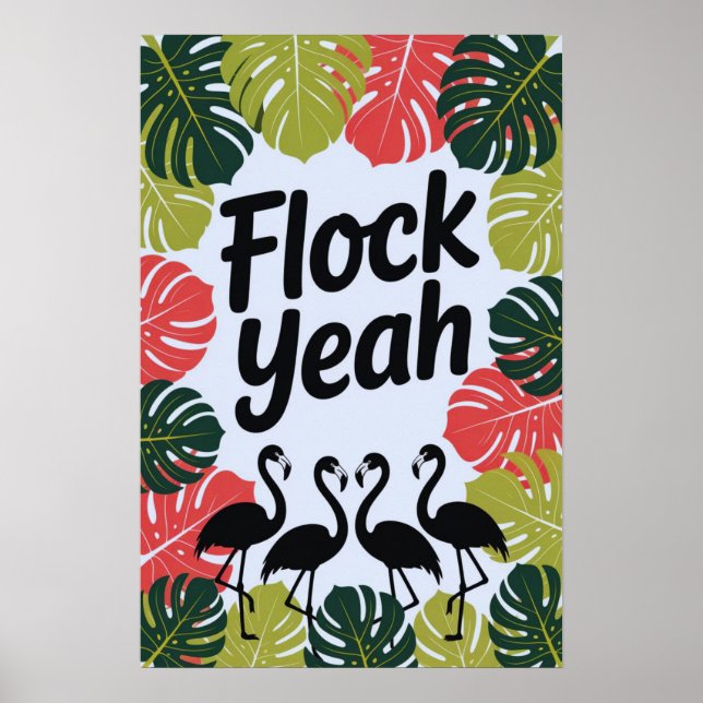 Flock Yeah! Poster (Front)