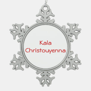 Flocon De Neige Kala Christouyenna - ornement