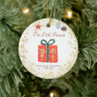 Flocon de neige Or Notre Petit Ornement Actuel