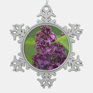 Flocon De Neige Ornement Lilac Violet