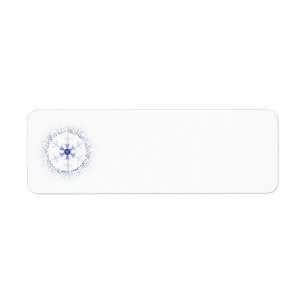 Flocon de neige rond