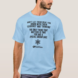 Flocon de neige spécial : T-shirt conçu de