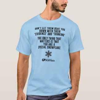 Flocon de neige spécial : T-shirt conçu de