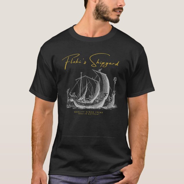 Flokis Shipyard T-Shirt (Front)