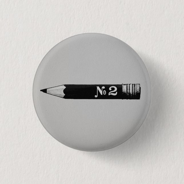 FLomm Villains: NO 2 1 Inch Round Button (Front)