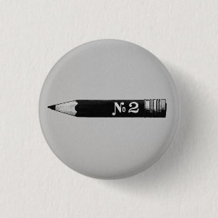 FLomm Villains: NO 2 1 Inch Round Button
