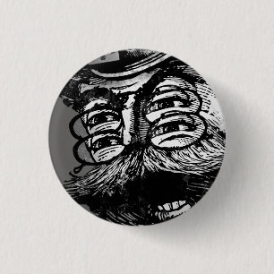 FLomm Villains: Screaming ThWINGh! 1 Inch Round Button