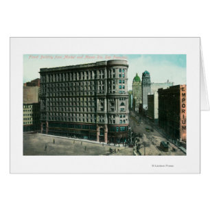 Flood Bldg from Market and Mason Sts