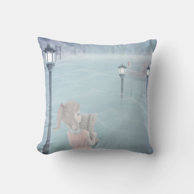 Flood Dream 2-Sided Pillow (Front)
