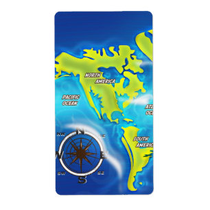 Flooded Earth Map