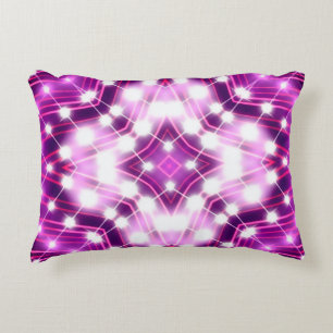Floodlights background accent pillow