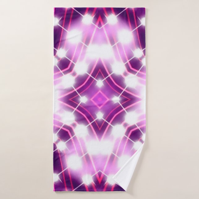 Floodlights background bath towel (Bath Towel)