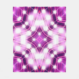 Floodlights background fleece blanket