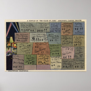 Floor of Fame, Grauman's Chinese Theater Poster