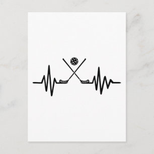 Floorball frequency postcard