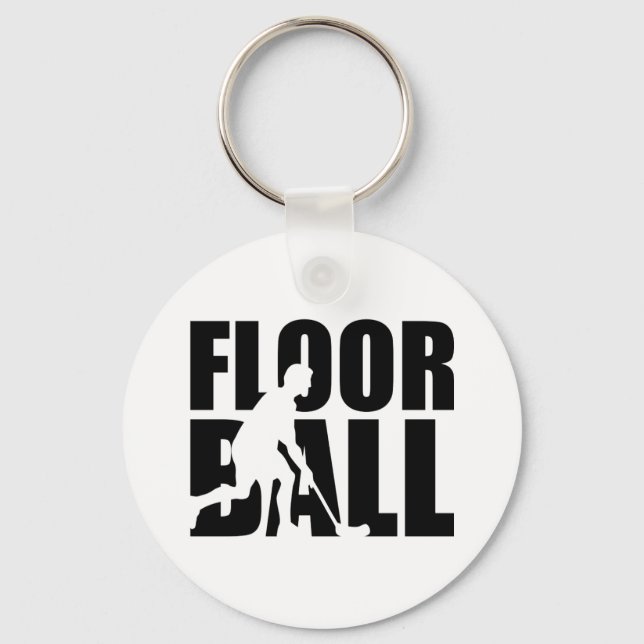 Floorball Keychain (Front)