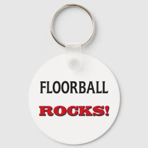 Floorball Rocks Keychain