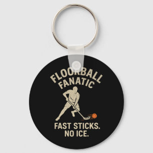 Floorbyll Fanatic Fast Sticks Indoor Hockey Team S Keychain