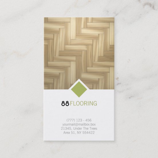 Hardwood Flooring Business Cards & Profile Cards Zazzle CA