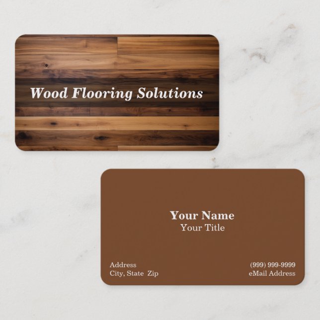 Flooring Business Card (Front/Back)