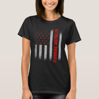 Flooring Installer Contractor Floor Installation T-Shirt