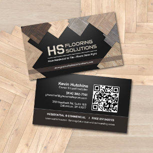 Flooring Solutions Tile Hardwood Stone Floors Business Card