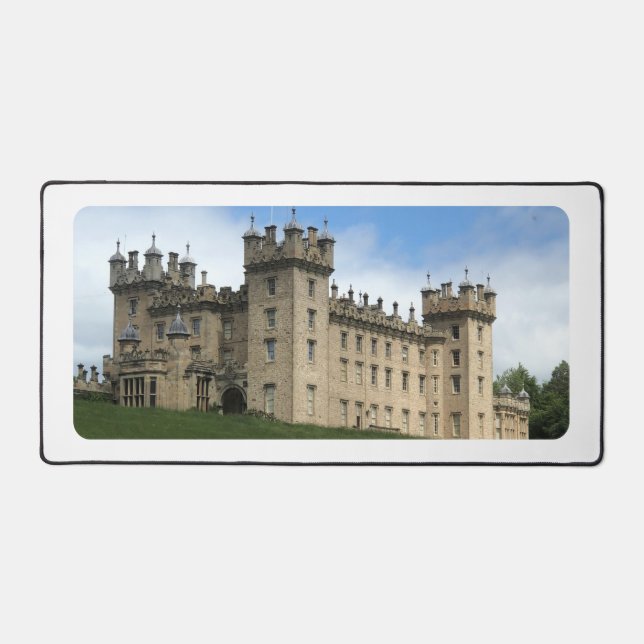 Floors Castle, Kelso, Scotland. Scottish Castle on Desk Mat (Front)