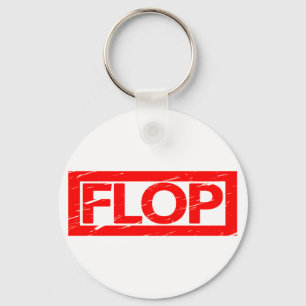 Flop Stamp Keychain