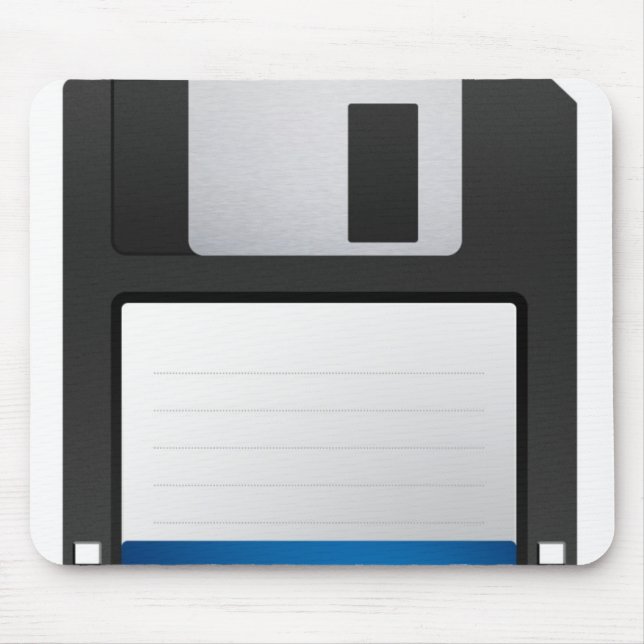 floppy disc computer mouse pad (Front)