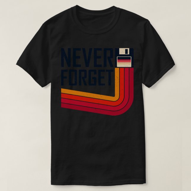 Floppy Disc For All T-Shirt (Design Front)