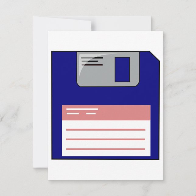 Floppy Disc Invitations (Front)