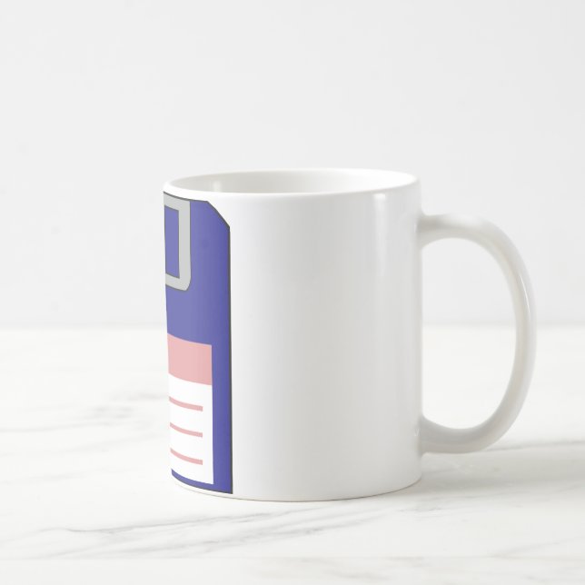 Floppy Disc Mug (Right)