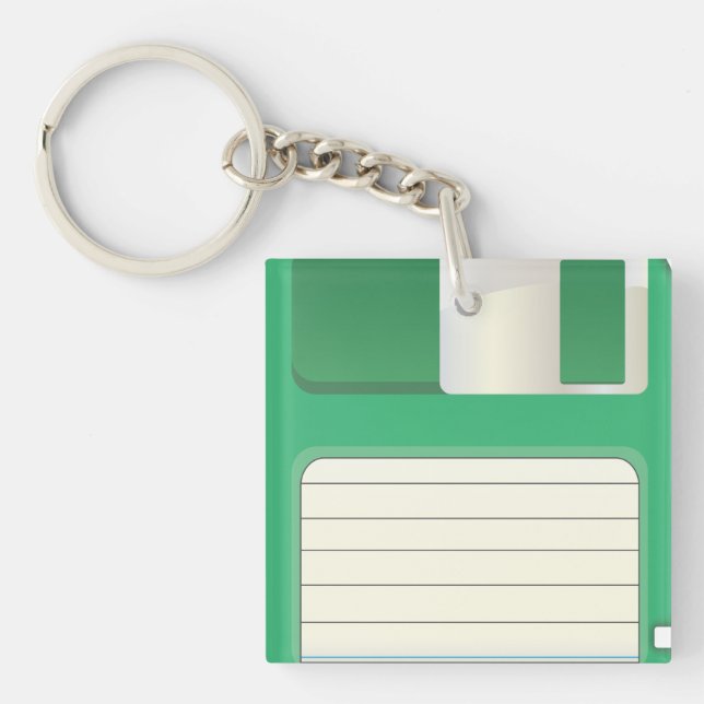 Floppy Discs Keychain (Front)