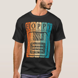 Floppy Disk Periodic Table Elements Computer Nerd T-Shirt
