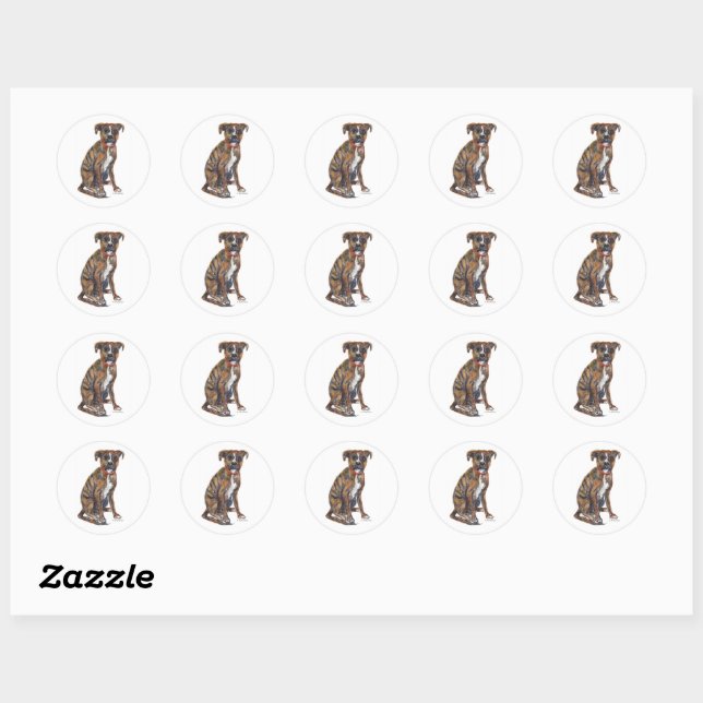 floppy eared fractured tail Rescue pup sticker (Sheet)