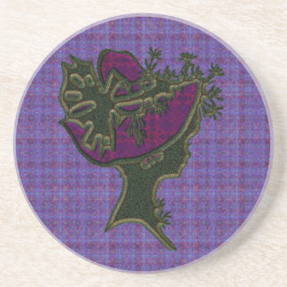 Floppy Red Hat Sandstone Coaster