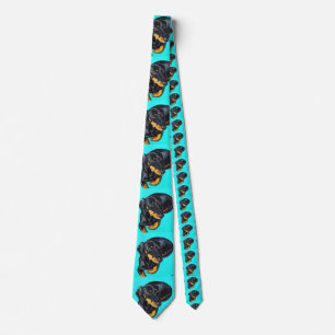 Floppy the Miniature Dachshund Tie