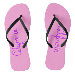Flops à tongs curieux de Californie